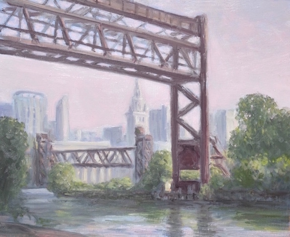 Jack Liberman landscape paintings of the Cuyahoga Valley National Park and area