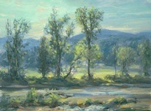     Recent plein air landscapes