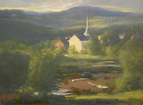 Jack Liberman landscape paintings of Vermont