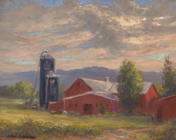 Jack Liberman landscape paintings of Vermont