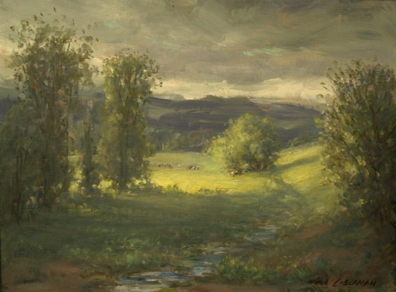 Jack Liberman landscape paintings of Vermont