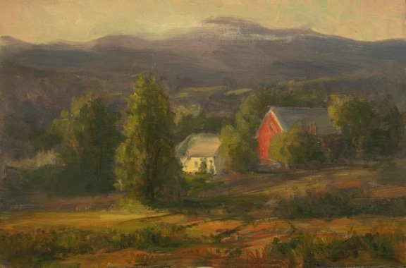 Jack Liberman landscape paintings of Vermont
