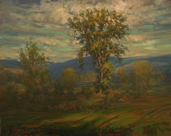 Jack Liberman landscape paintings of Vermont