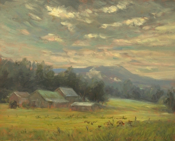 Jack Liberman landscape paintings of Vermont