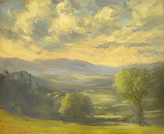 Jack Liberman landscape paintings of Vermont