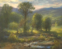 Jack Liberman Landscape paintings of Vermont