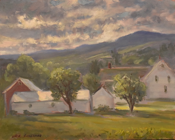 Jack Liberman landscape paintings of Vermont