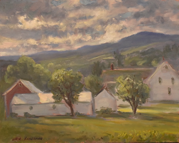 Jack Liberman landscape paintings of Vermont