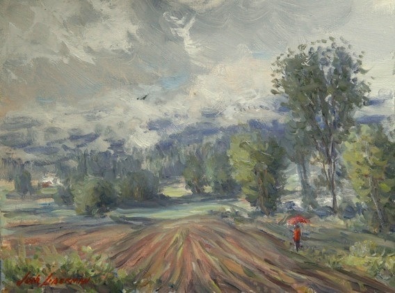 Jack Liberman landscape paintings of Vermont