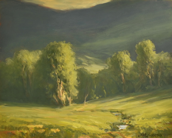 Jack Liberman landscape paintings of Vermont