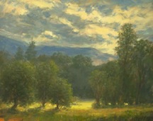     Recent plein air landscapes