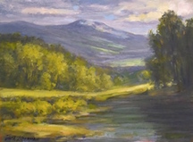 Jack Liberman landscape paintings of Vermont