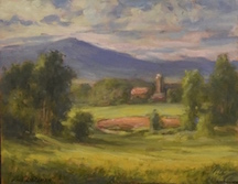 Jack Liberman landscape paintings of Vermont