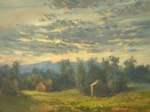 Jack Liberman landscape paintings of Vermont