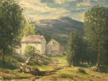 Jack Liberman landscape paintings of Vermont