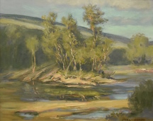 Jack Liberman landscape paintings of Vermont