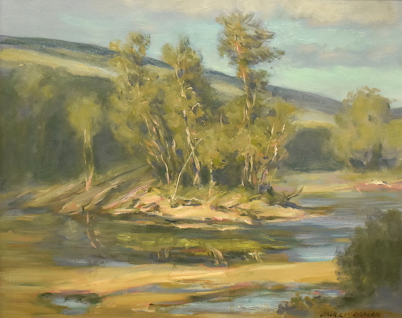 Jack Liberman plein air landscape paintings of Vermont