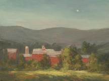 Jack Liberman landscape paintings of Vermont