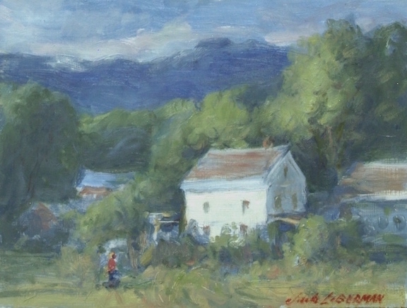 Jack Liberman plein air landscape paintings of Vermont