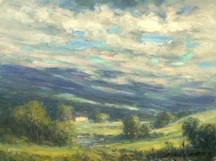 Jack Liberman landscape paintings of Vermont