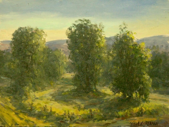 Jack Liberman Vermont landscape painting