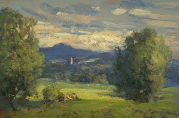 Jack Liberman Vermont landscape painting